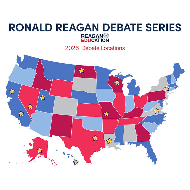 2026 RRDS Locations Map of Debate Locations