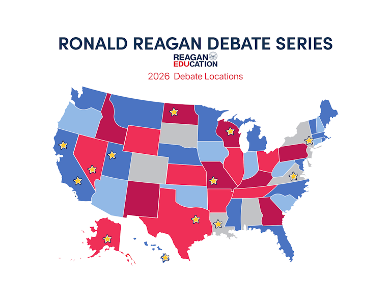 Map of Debate Locations