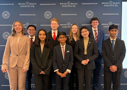 Photo of the Ronald Reagan Oratory Finalists