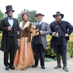 President re-enactors