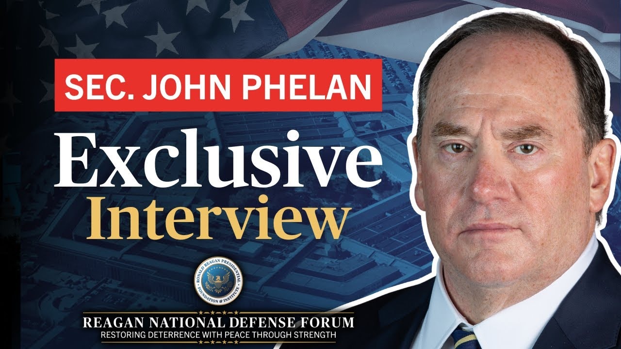 Navy Secretary John Phelan Exclusive Interview at RNDF 2025