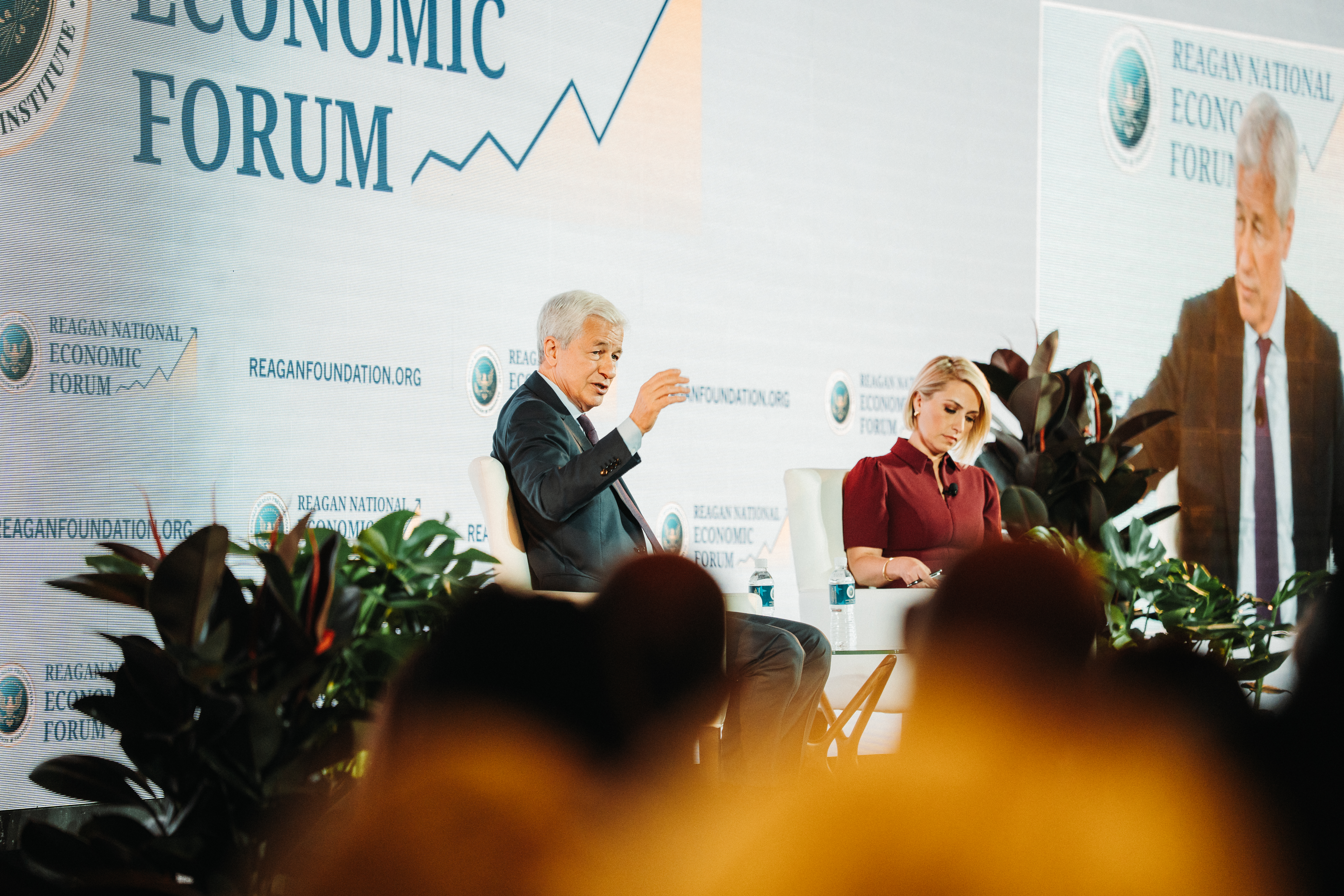 Jamie Dimon speaks at RNEF 2025