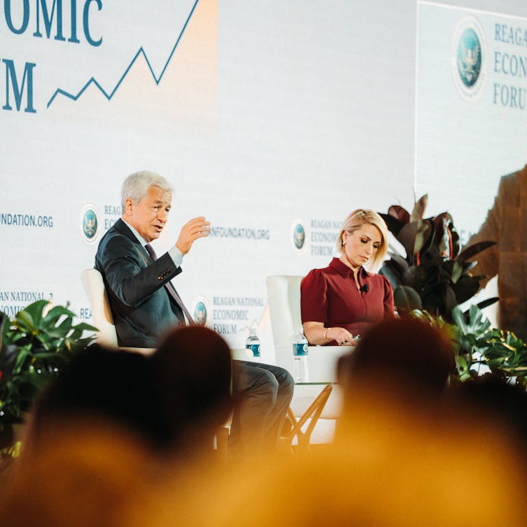 Jamie Dimon speaks at RNEF 2025
