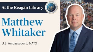 A Conversation with Ambassador Matthew Whitaker