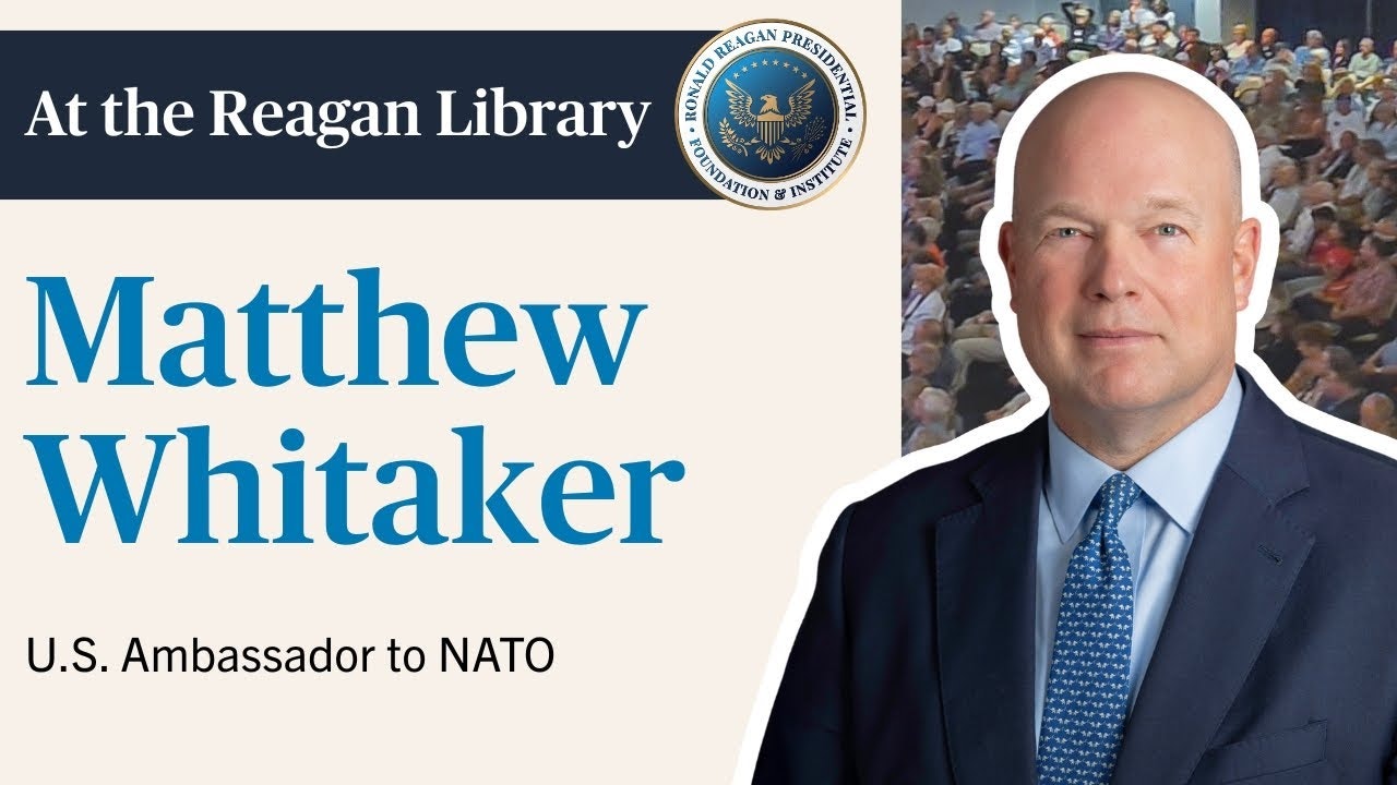 A Conversation with Ambassador Matthew Whitaker