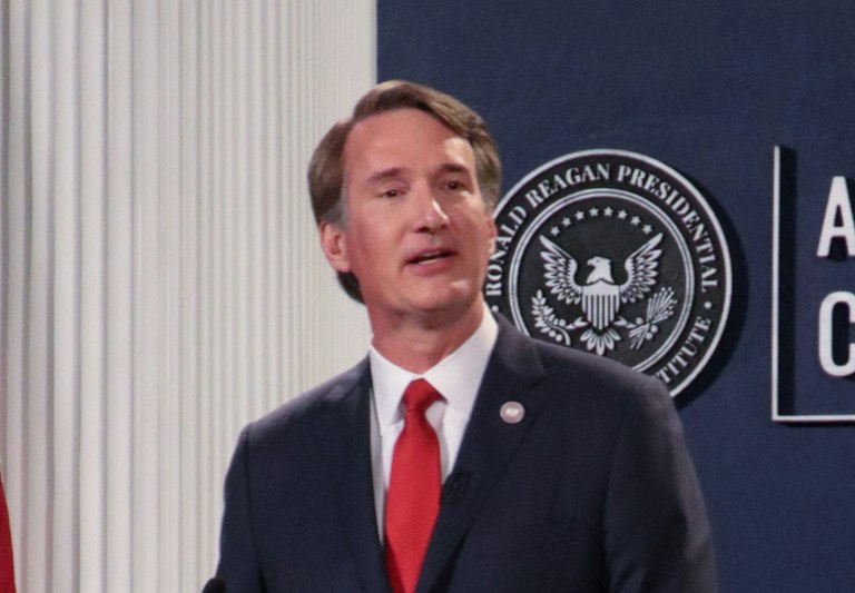 Glenn Youngkin speaking