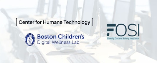 Logos- The Digital Wellness Lab, The Family Online Safety Institute , Center for Humane Technology