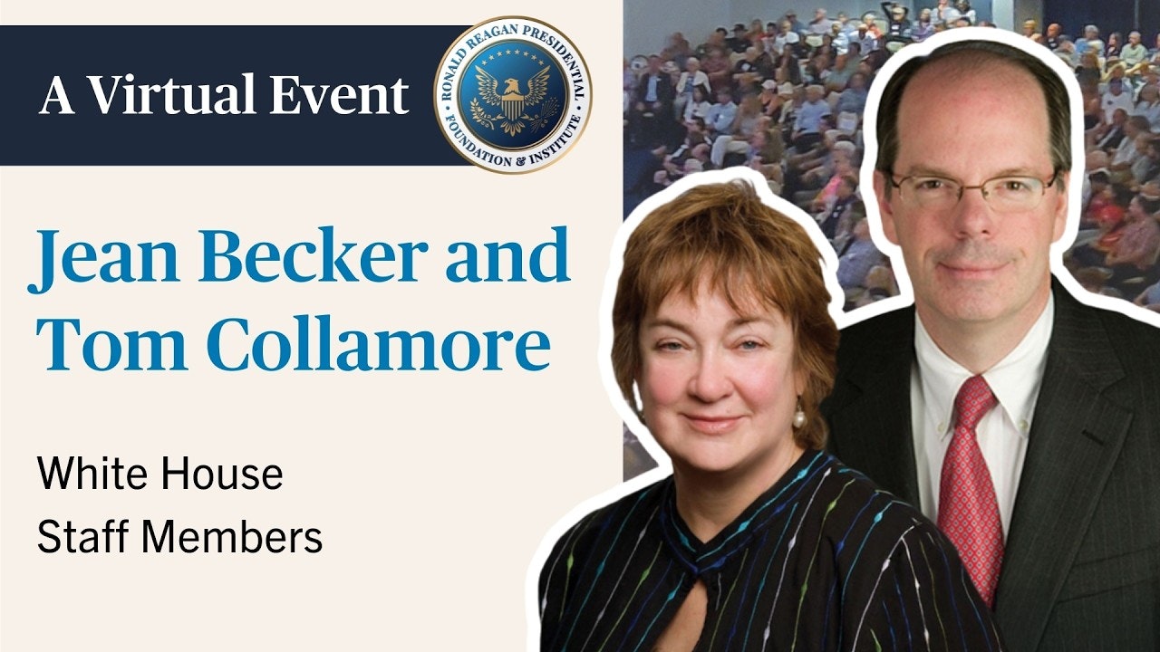 White House Staff Members Jean Becker and Tom Collamore