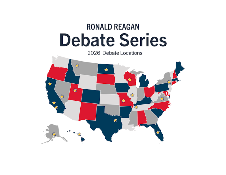 Map of Debate Locations