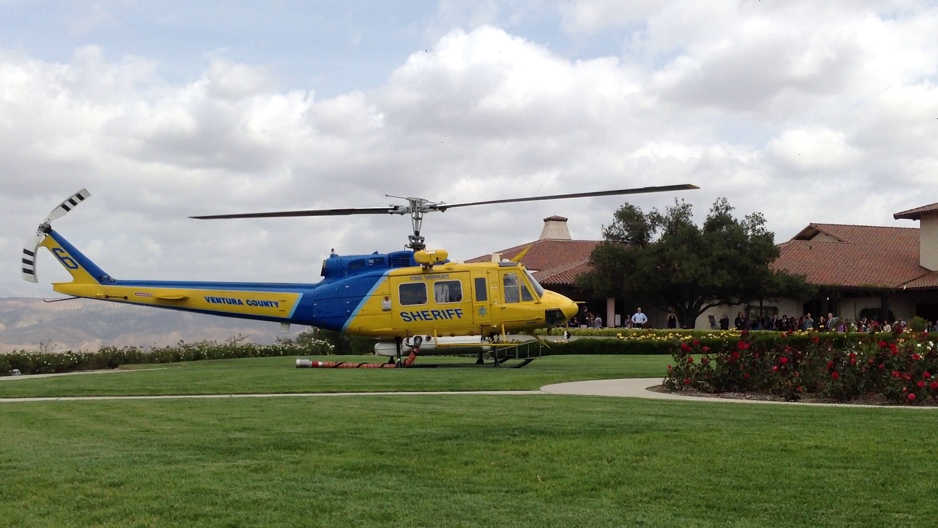 Ventura County Fire Department Firehawk helicopter