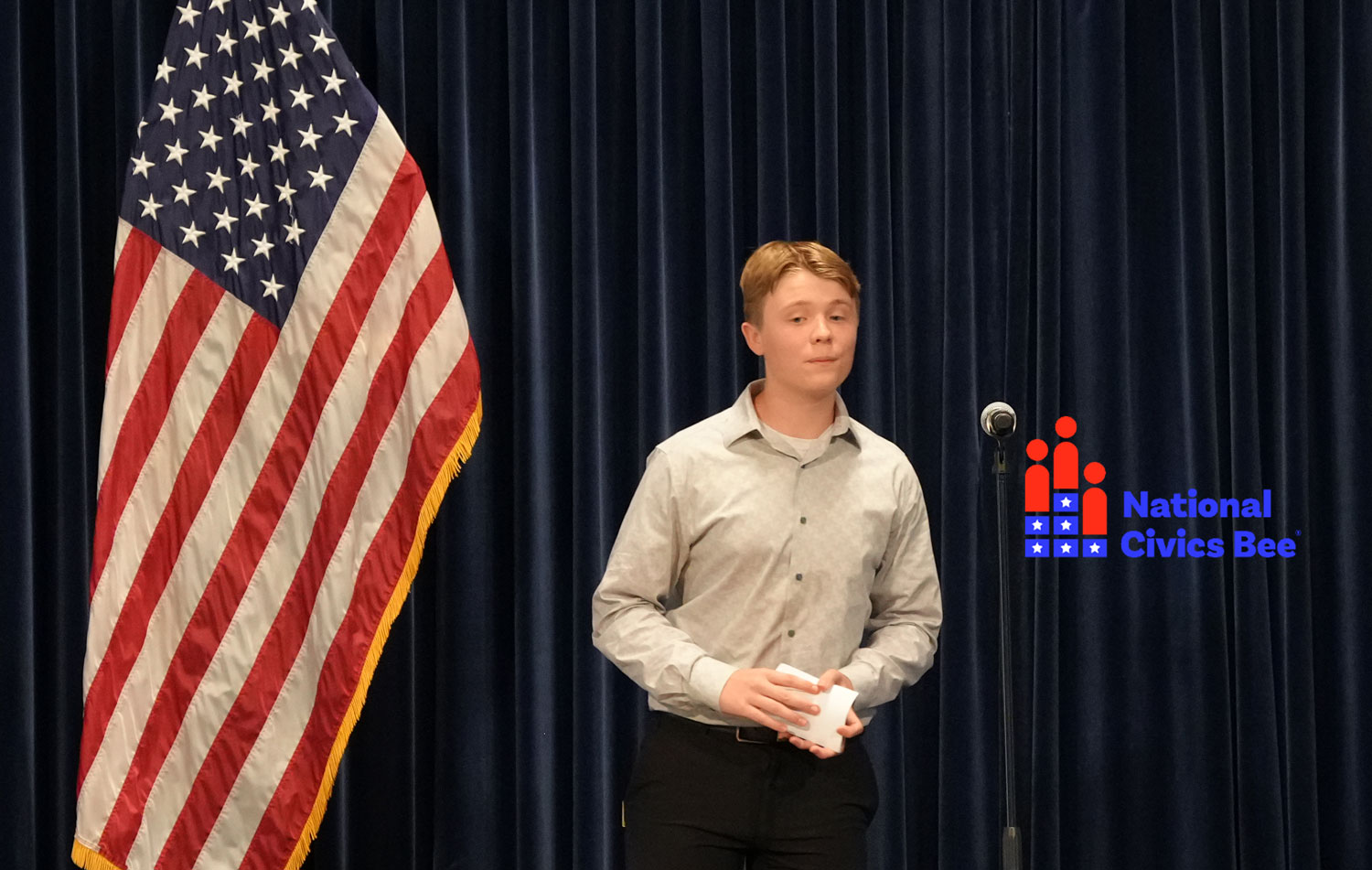 National Civics Bee Student