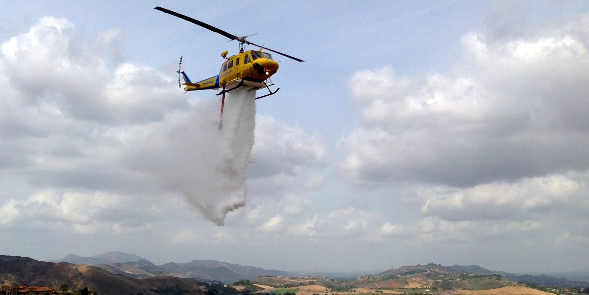 Ventura County Fire Department Firehawk helicopter