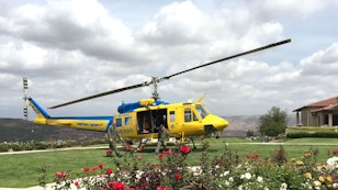 Ventura County Fire Department Firehawk helicopter