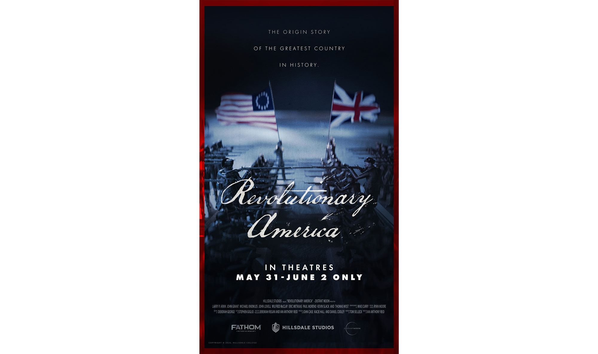 Revolutionary America movie poster