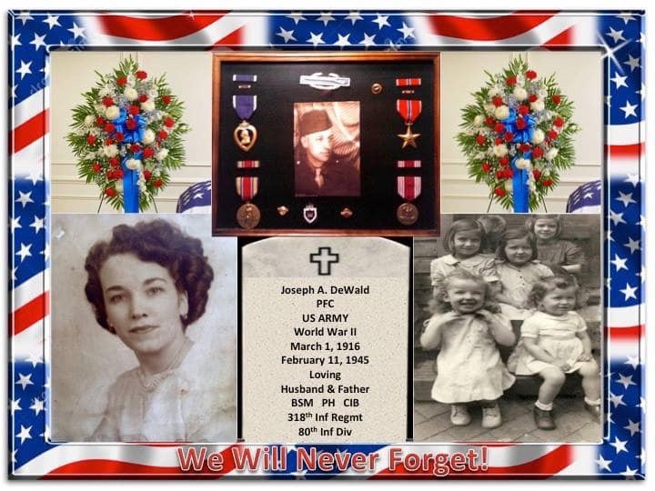 PFC Joseph A. DeWald