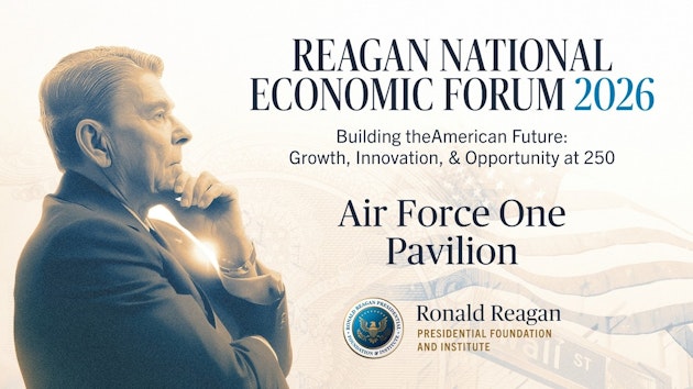 2026 Reagan National Economic Forum - Air Force One Livestream 2026 Reagan National Economic Forum - Air Force One Livestream