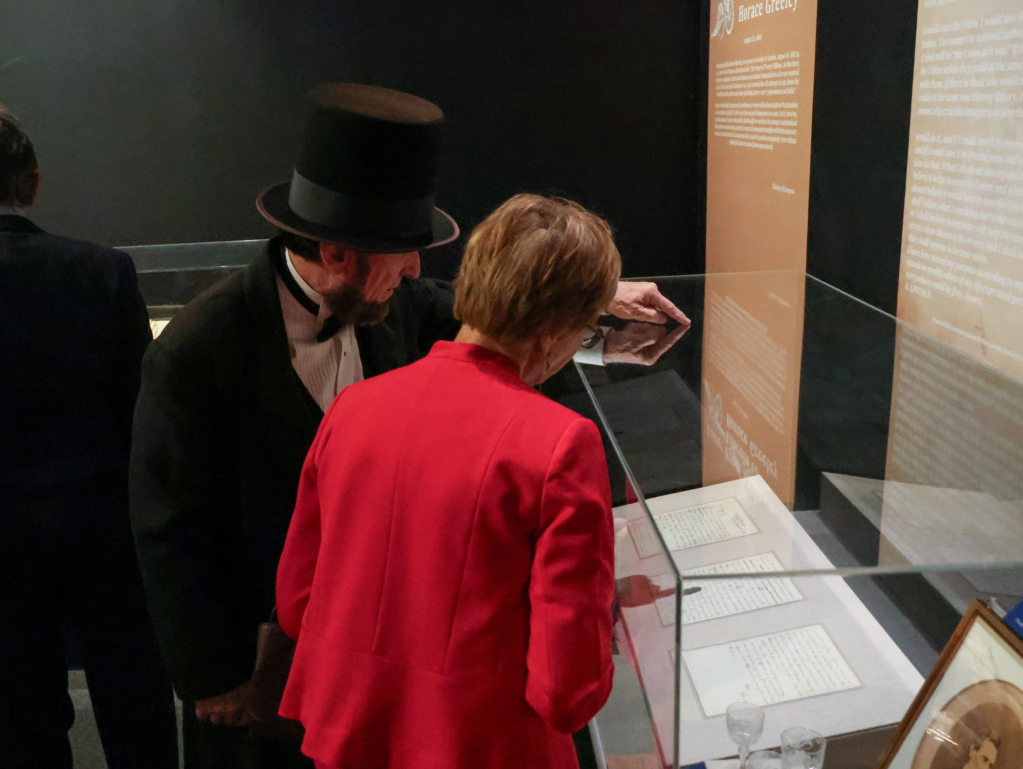 An Abraham Lincoln impersonator reflects on the original letter President Lincoln wrote