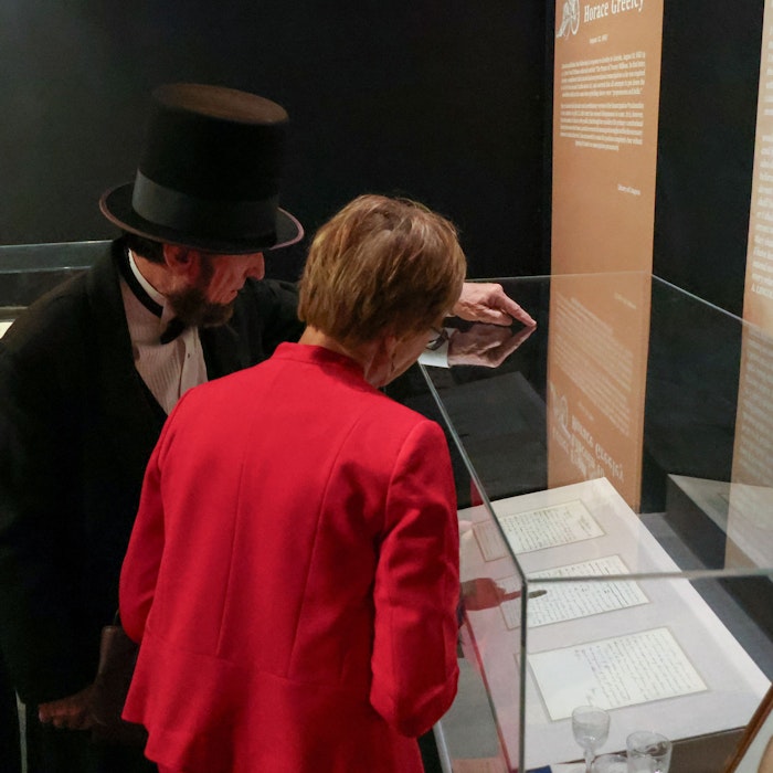 An Abraham Lincoln impersonator reflects on the original letter President Lincoln wrote An Abraham Lincoln impersonator reflects on the original letter President Lincoln wrote