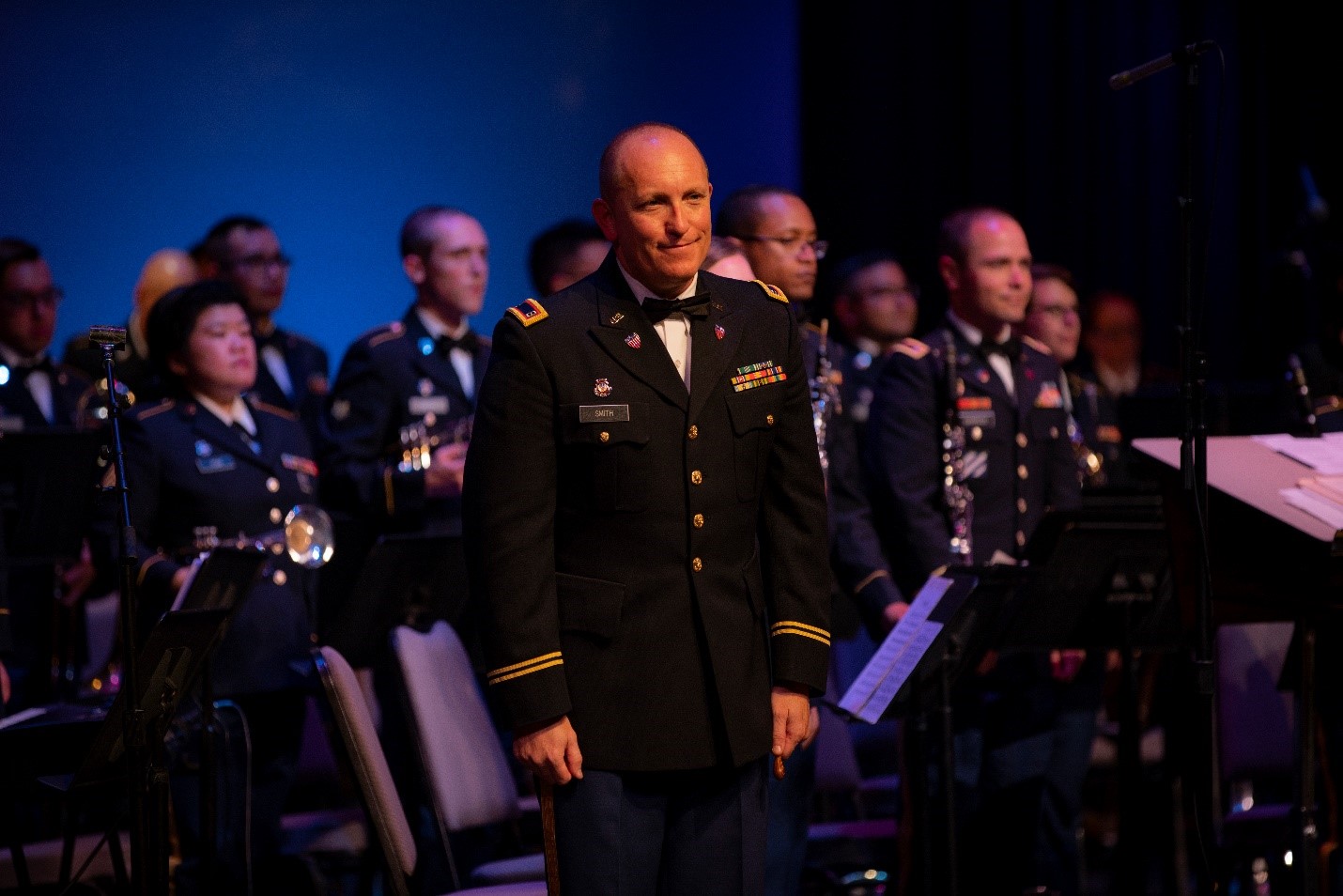 Members of the 300th Army Band