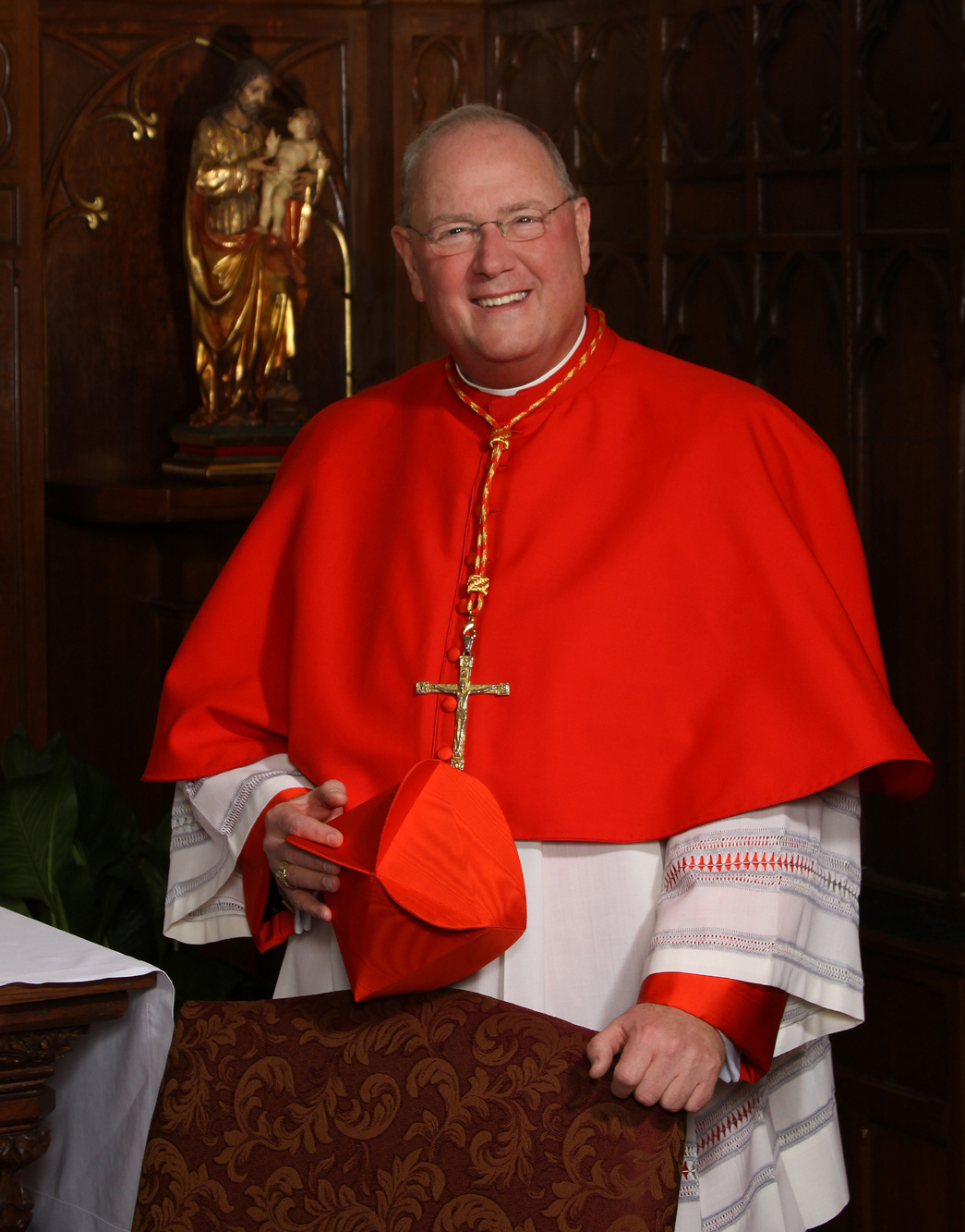 Cardinal Timothy Dolan Headshot