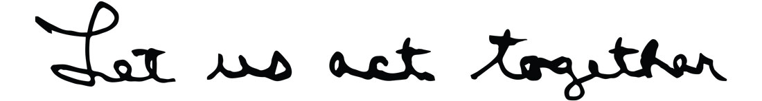 Let us act together - Reagan script