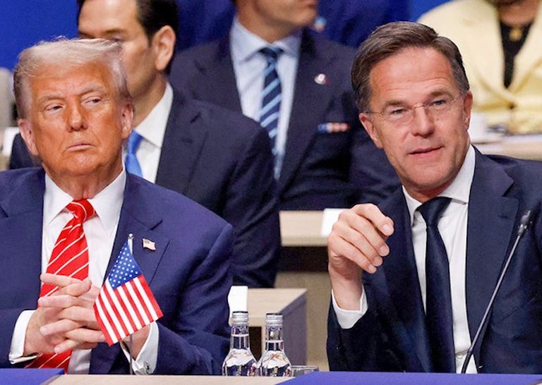Americans are not giving up on NATO, but they expect Europe to do its share
