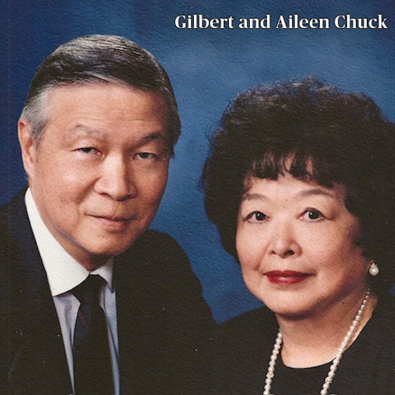 Aileen and Gilbert Chuck. Aileen and Gilbert Chuck.