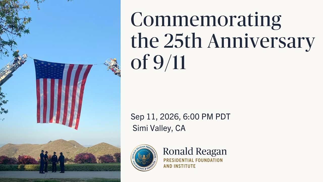 Commemorating the 25th Anniversary of 9/11 | The Ronald Reagan