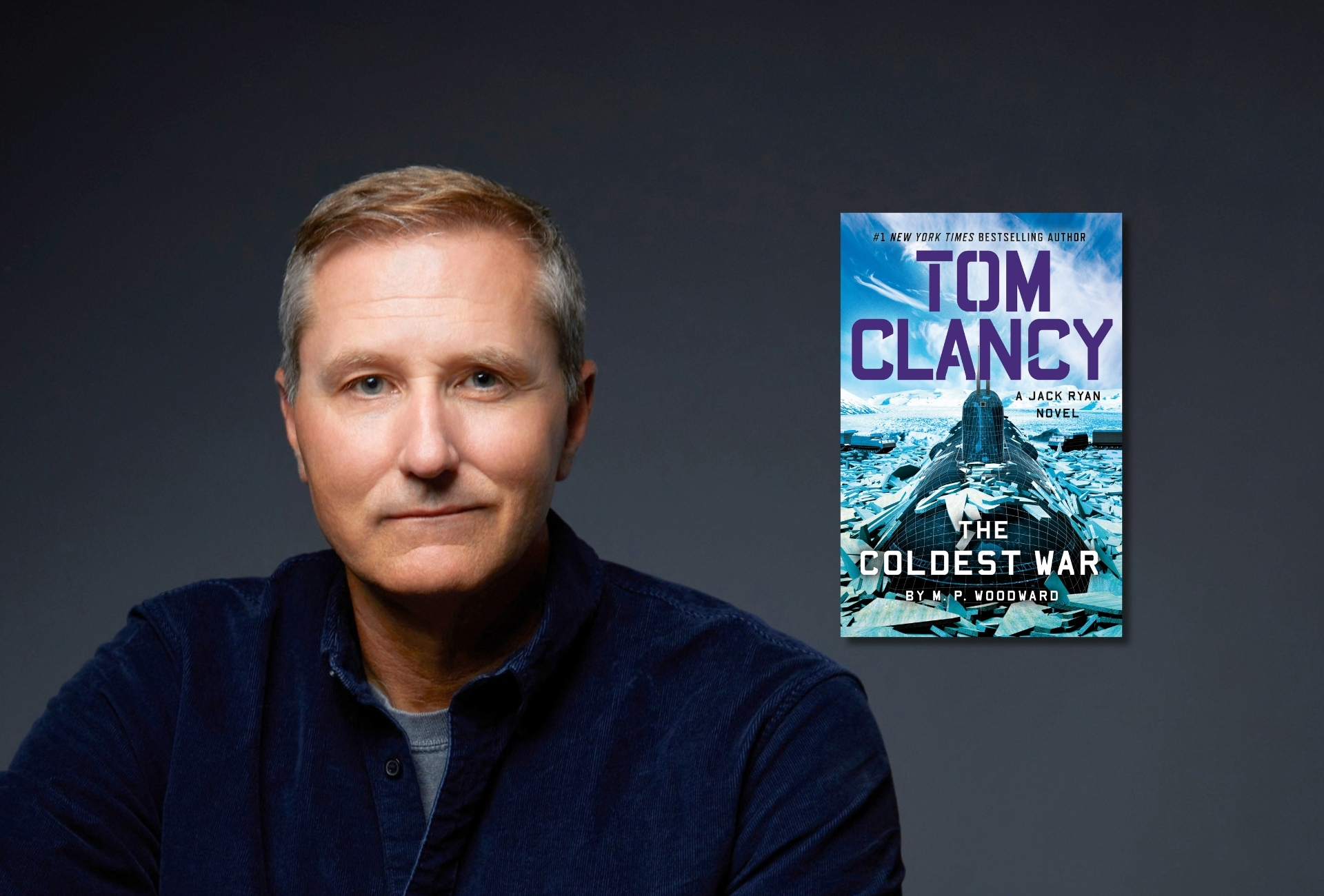 author M.P. Woodward for his latest release, Tom Clancy The Coldest War; A Jack Ryan Novel