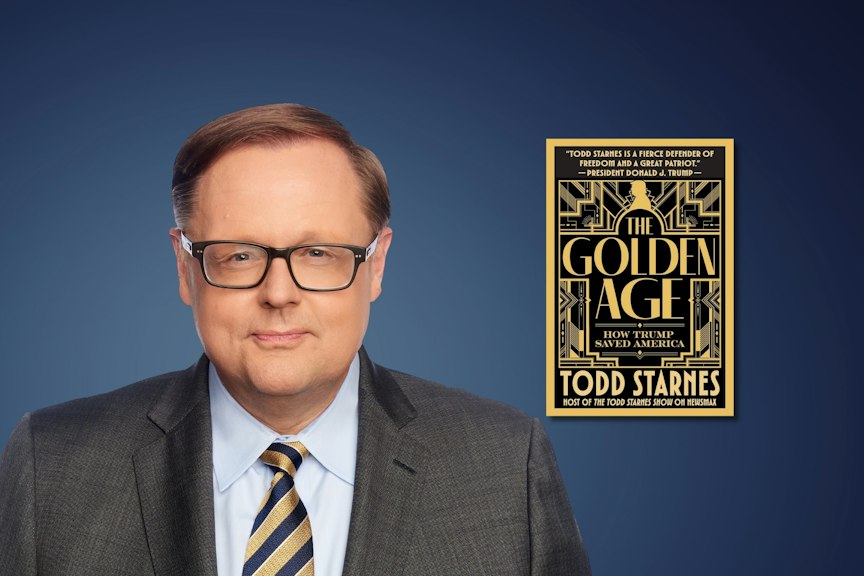 Todd Starnes for a conversation on his latest book, The Golden Age: How Trump Saved America